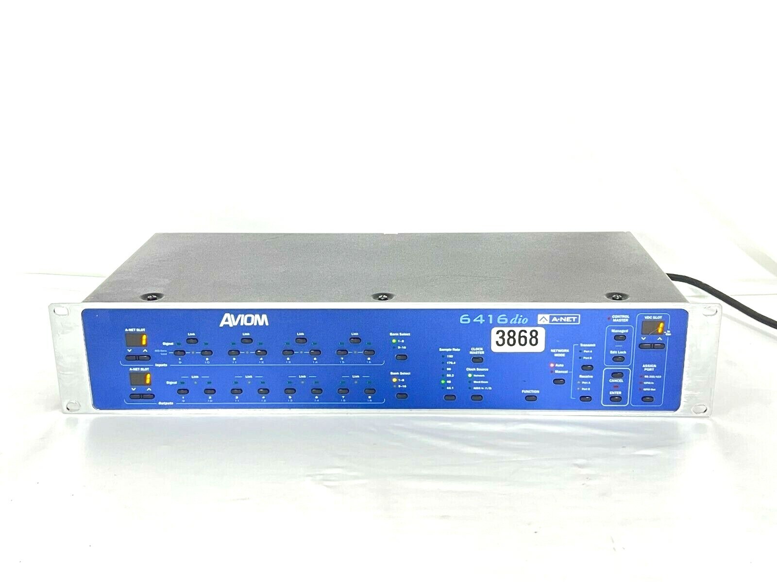 Aviom 6416 DIO 16 CH Digital 1/O Module #3868 (One)