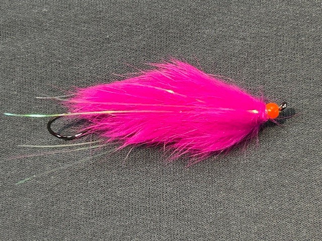 Hot Head Articulated MOAL Fuchsia #2 Steelhead Salmon Fly Fishing Flies