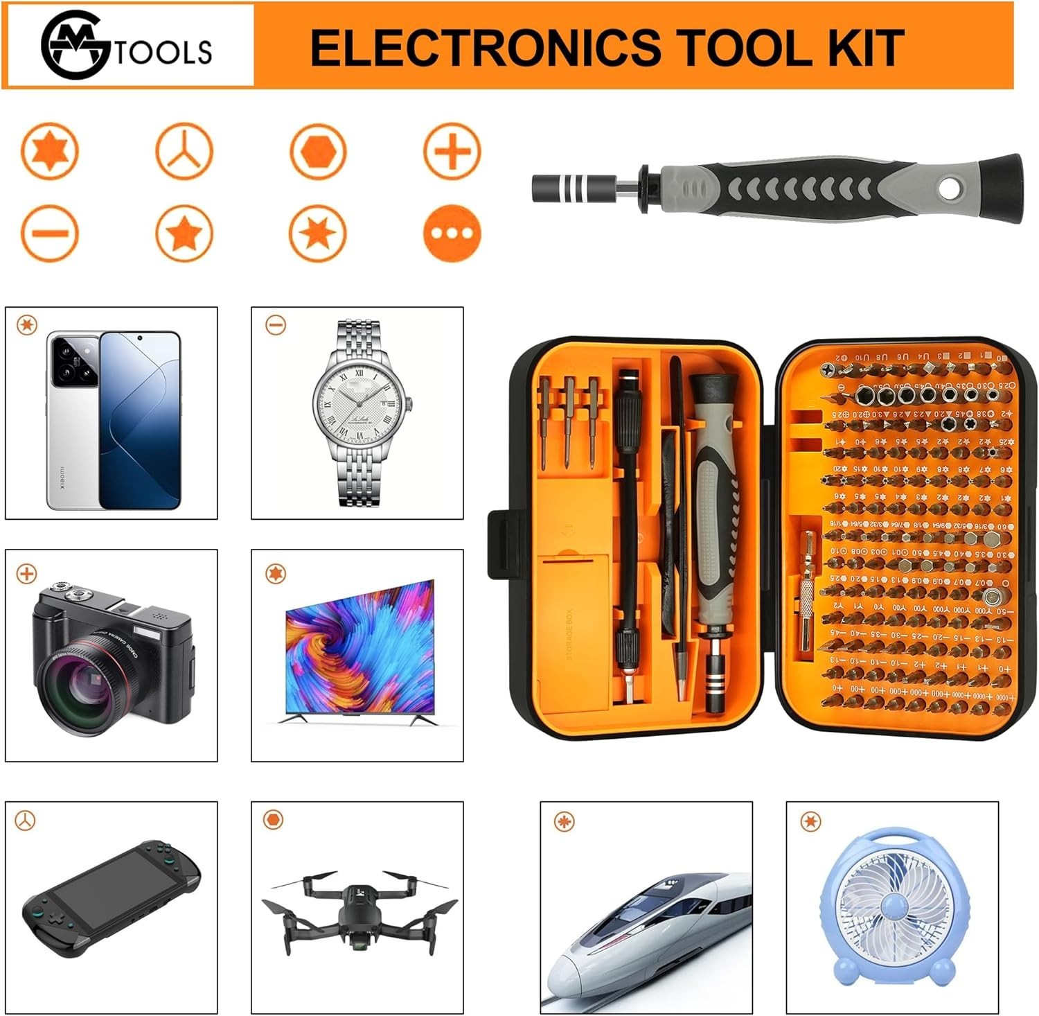 "Gunsmith Screwdriver Set Wheeler Gunsmithing Firearm Tools Kit 120 Bits Pro NEW