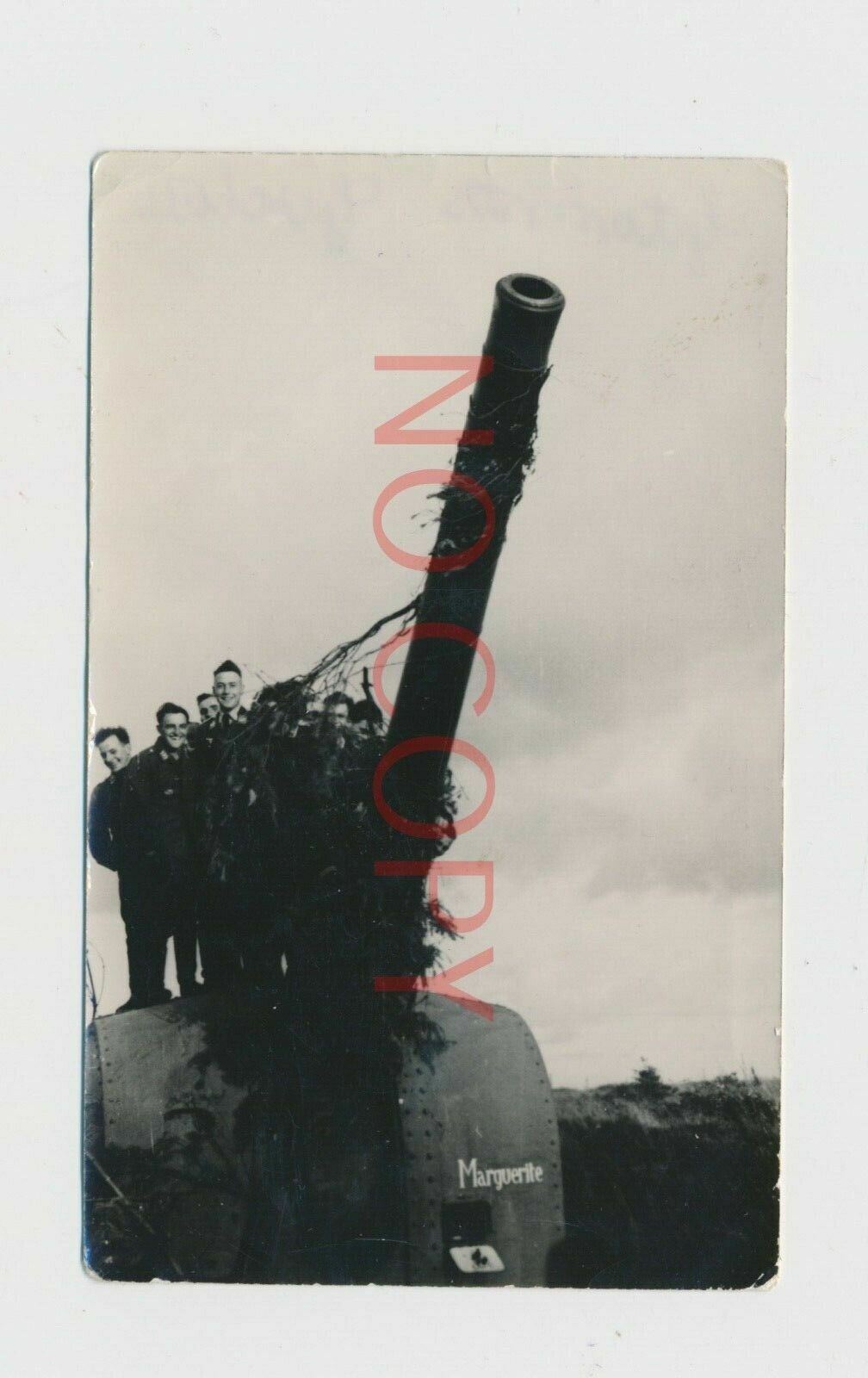 Photo WK2 Heavy Gun Conquers in France - Marguerite #27