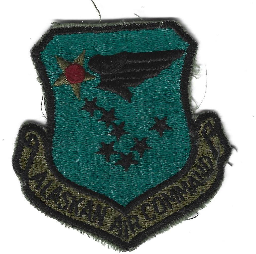 VINTAGE USAF Air Force ALASKAN AIR COMMAND PATCH