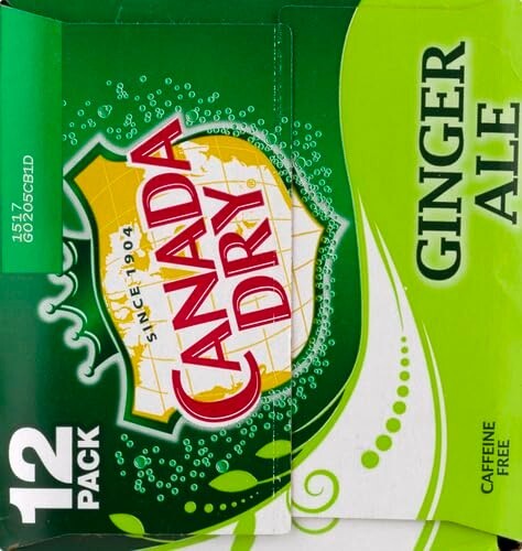 Canada Dry Ginger Ale, 12 oz Cans, 12-Pack