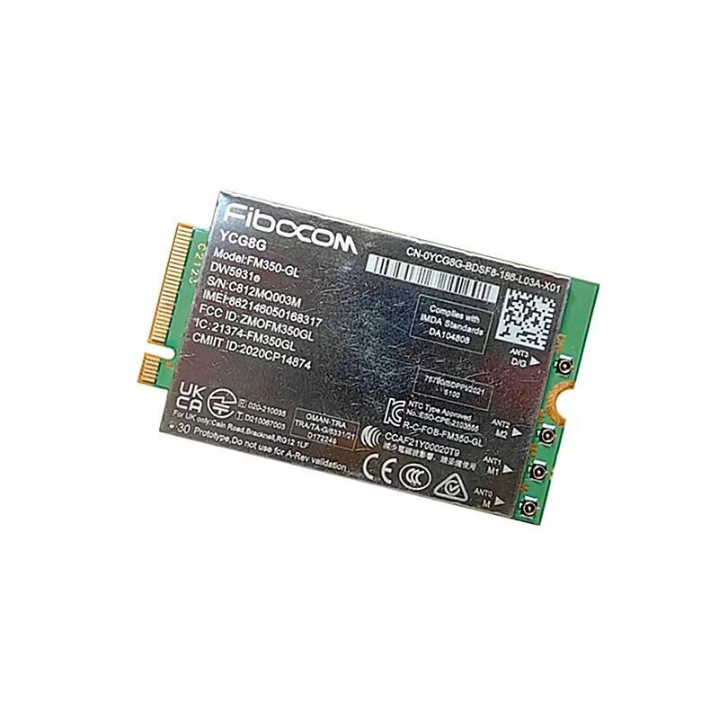 FM350-GL DW5931e 5G M.2 Module For dell Latitude 7440 5531 9330 3571