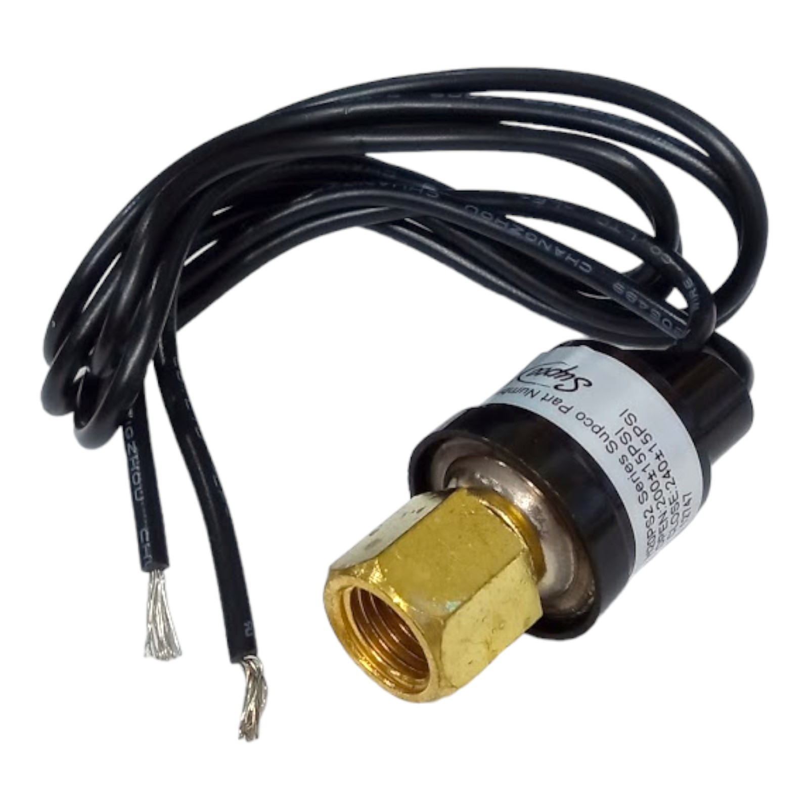 Supco SFC200240 Condenser Fan Cycling Switch Open: 200 PSI Close: 240 PSI HVAC