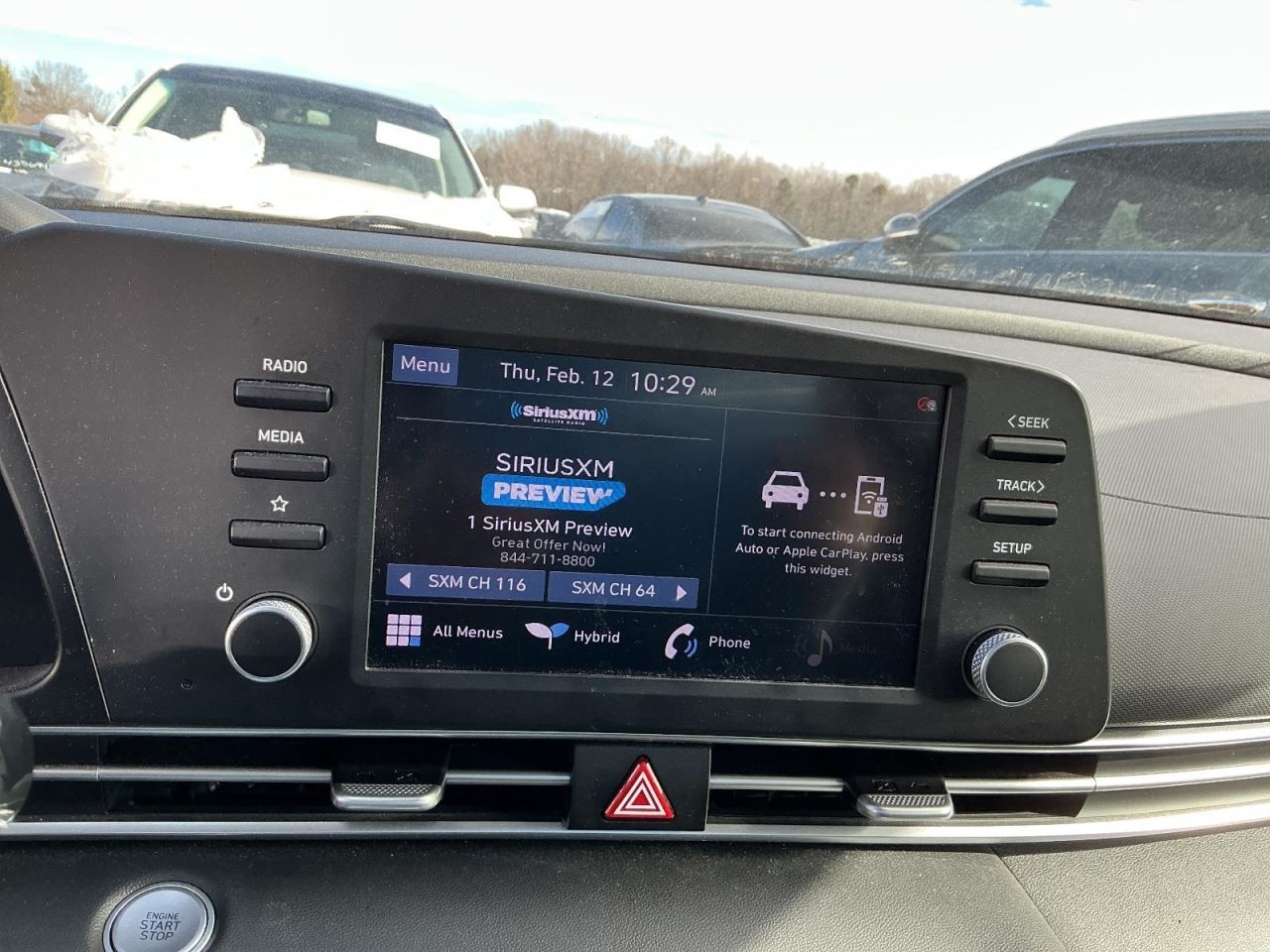 Audio Equipment Radio Display And Receiver US Market Fits 21-23 ELANTRA 4964670