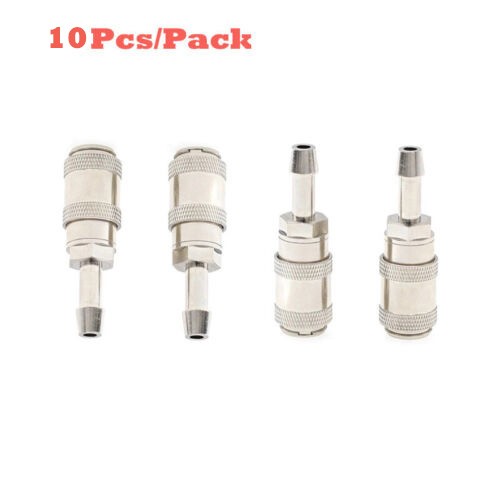 USA Metal Blood Pressure Adapter A6 10PCS - Female End Cuff Connector Kit
