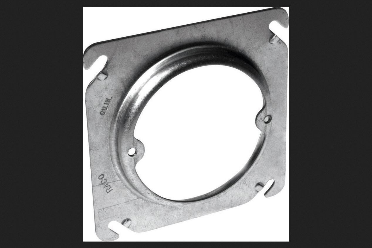4" Square Box Fixture Cover