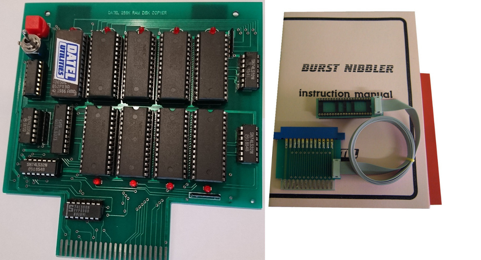 Datel Duplikator C64 Turbo Nibbler Hardware & Software 256k Ram Disk Copier -F03