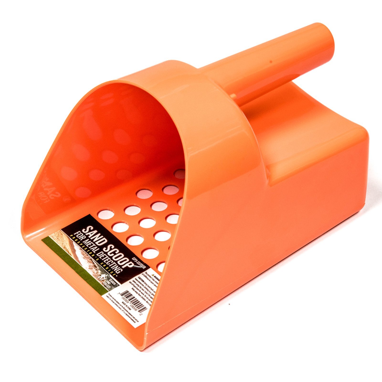 SE GP3-SS20 Orange Prospector's Choice Plastic Sand Scoop For Metal Detecting