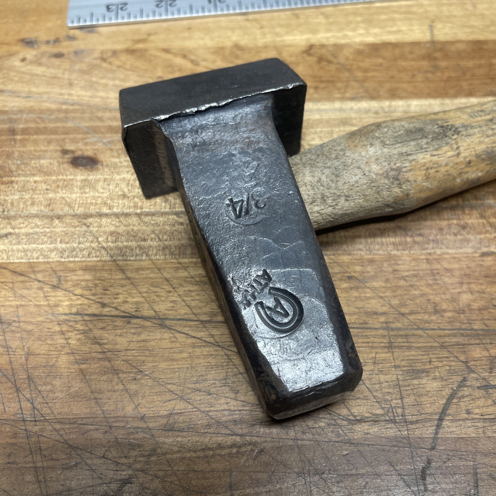 Atha 3/4" Creasing Blacksmith Forging Hammer