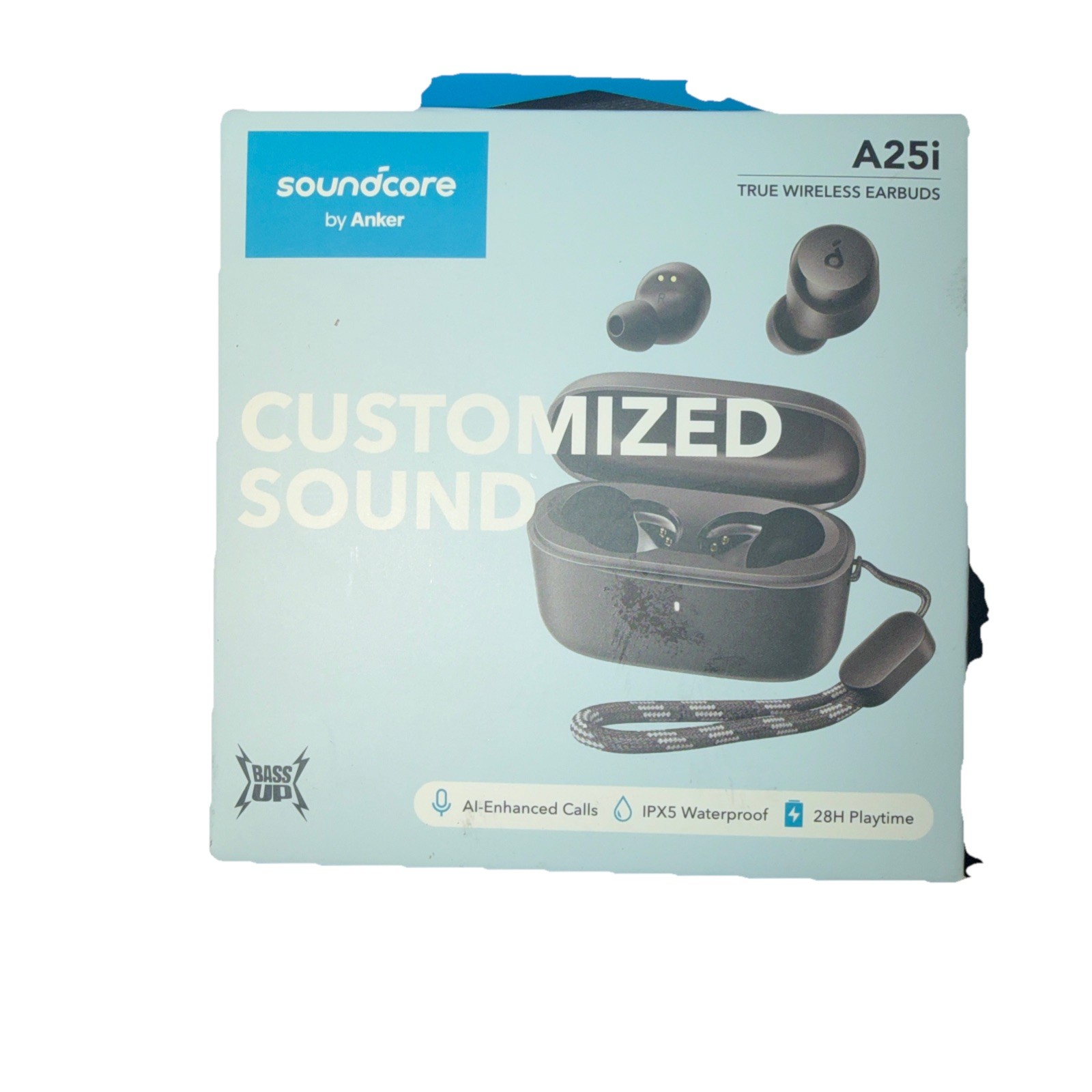 Anker Soundcore A25i True Wireless Bluetooth Earbuds - Black | Noise Reduction