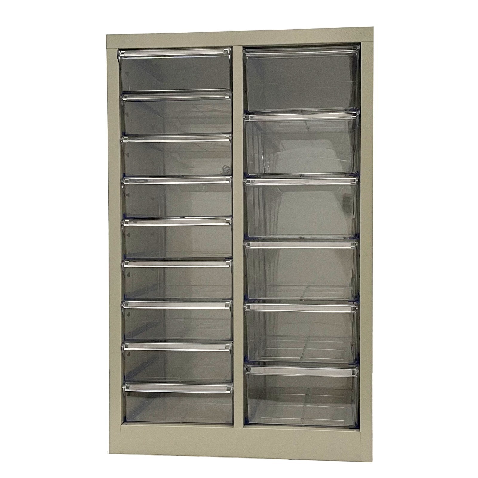 15 Drawers Vertical File Cabinet Office Storage Organizer Medium+Large Drawer