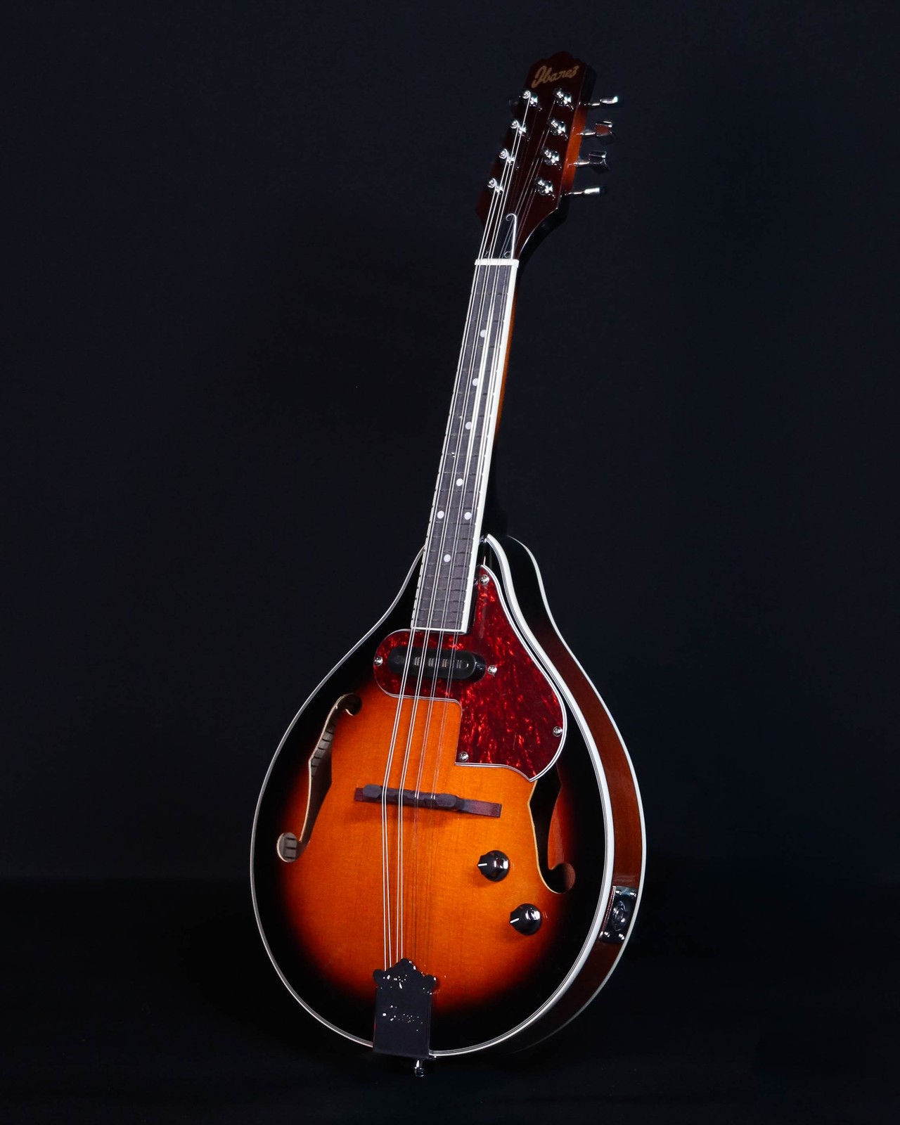 Ibanez M510E A-Style Acoustic/Electric Mandolin, Brown Sunburst High Gloss