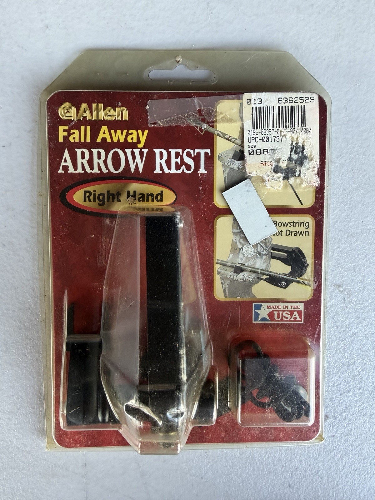 Allen Fall Away Arrow Rest 173 A Right Hand NEW Sealed USA Adjustable Hunting
