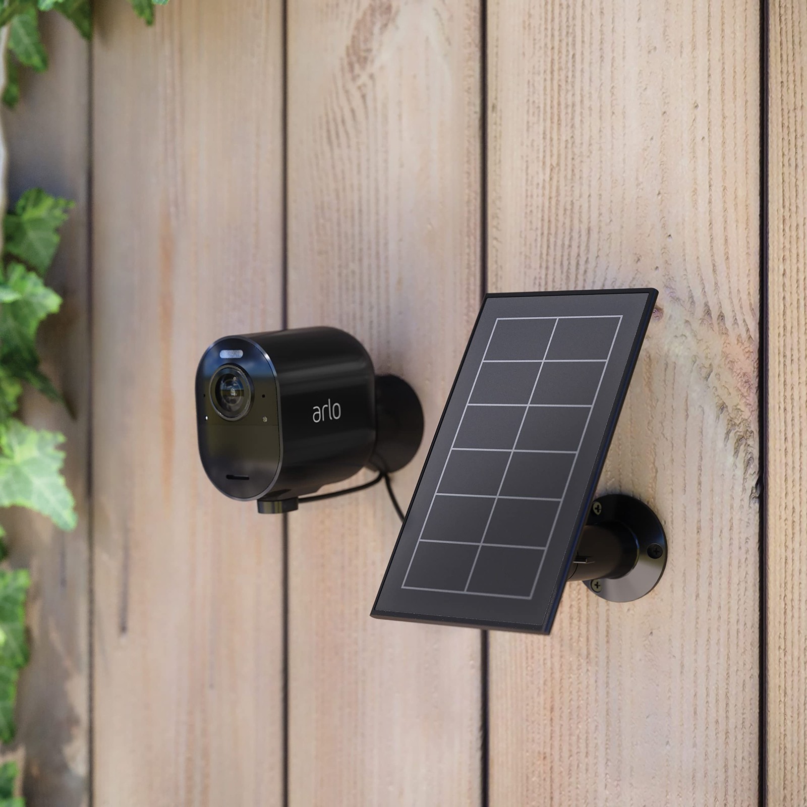 Arlo Solar Panel Charger Black - (VMA5600)