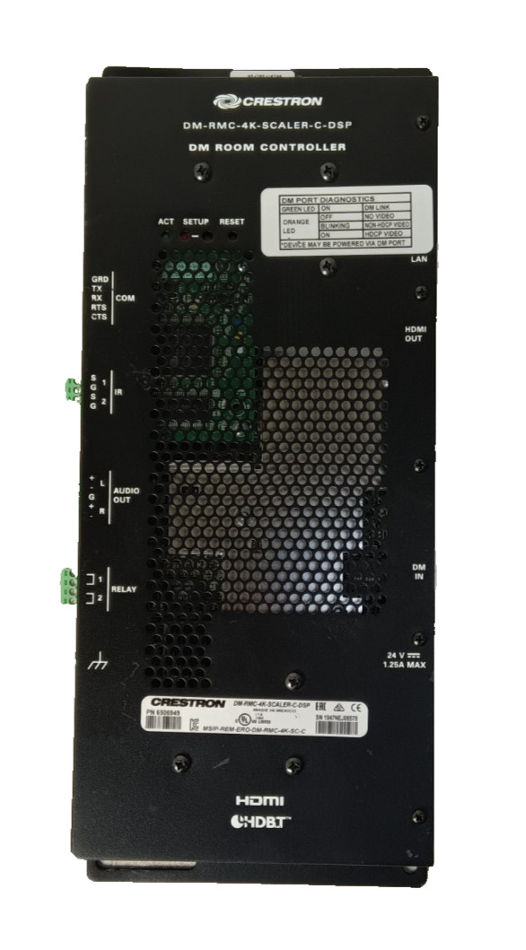 Crestron DM-RMC-4K-SCALER-C-DSP