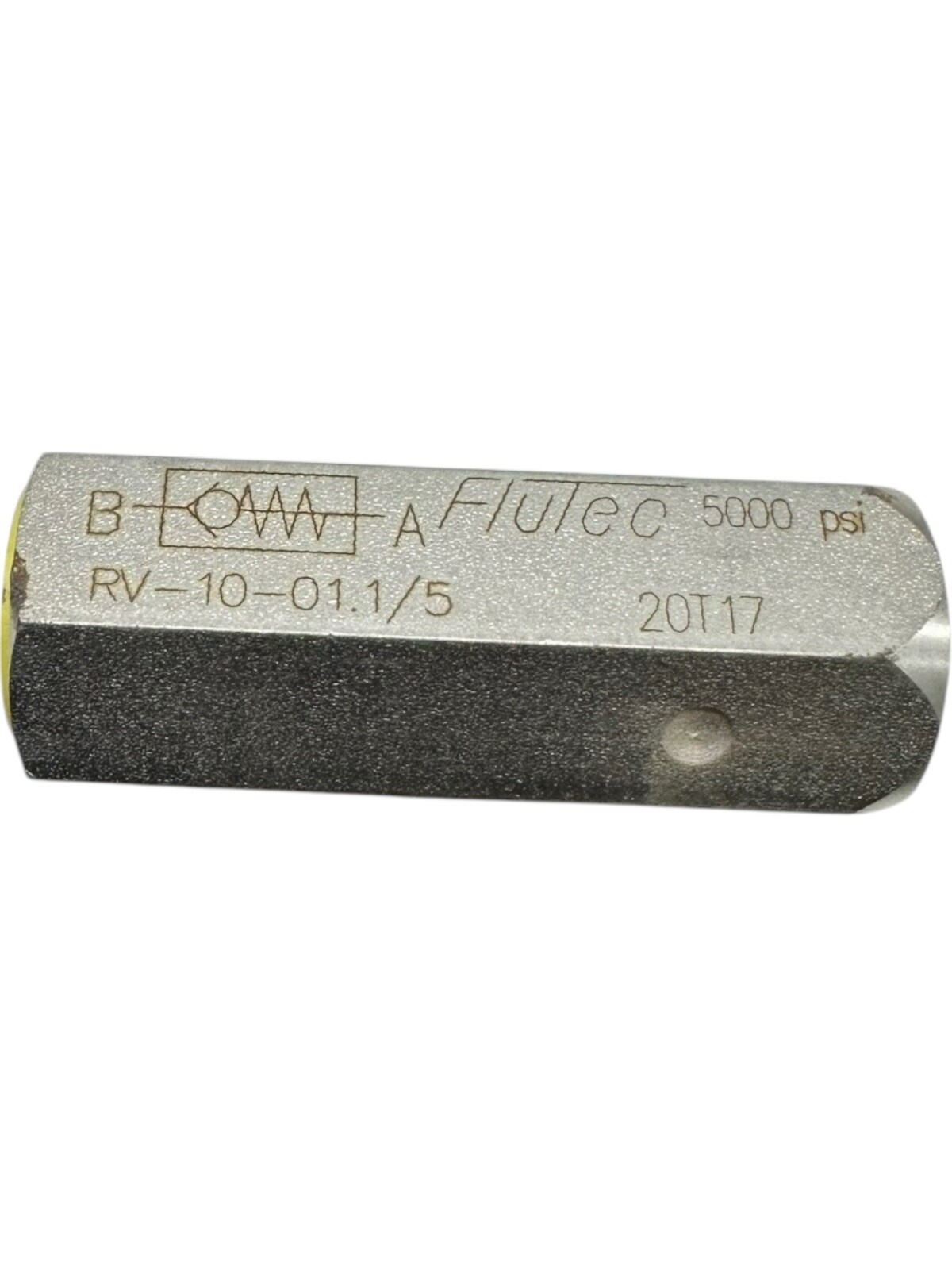 Flutec RV-10-01.1/5, 20T17 Check Valve 5000 psi 🔥Fast Shipping🔥
