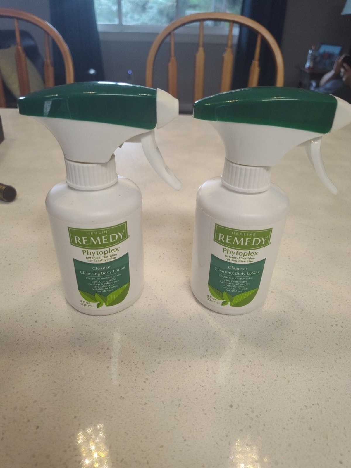 Medline Remedy Phytoplex Cleansing Body Lotion 2 spray bottles 8 oz. each