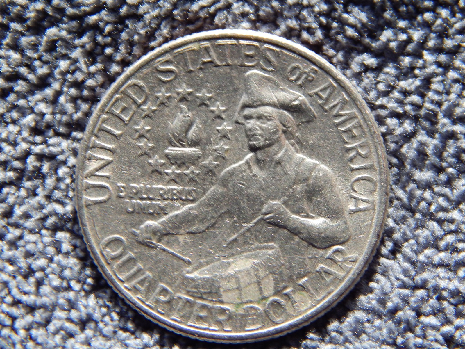 Bicentenial Quarter No Mint Mark Multiple Errors Reverse Side and Obverse side