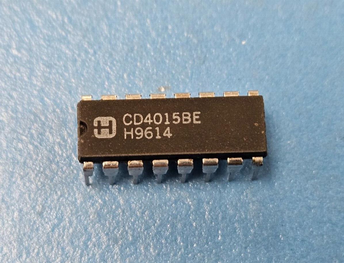 (4PCS) CD40103BE Counter IC Binary Counter 1 Element 8 Bit Positive Edge 16-PDIP