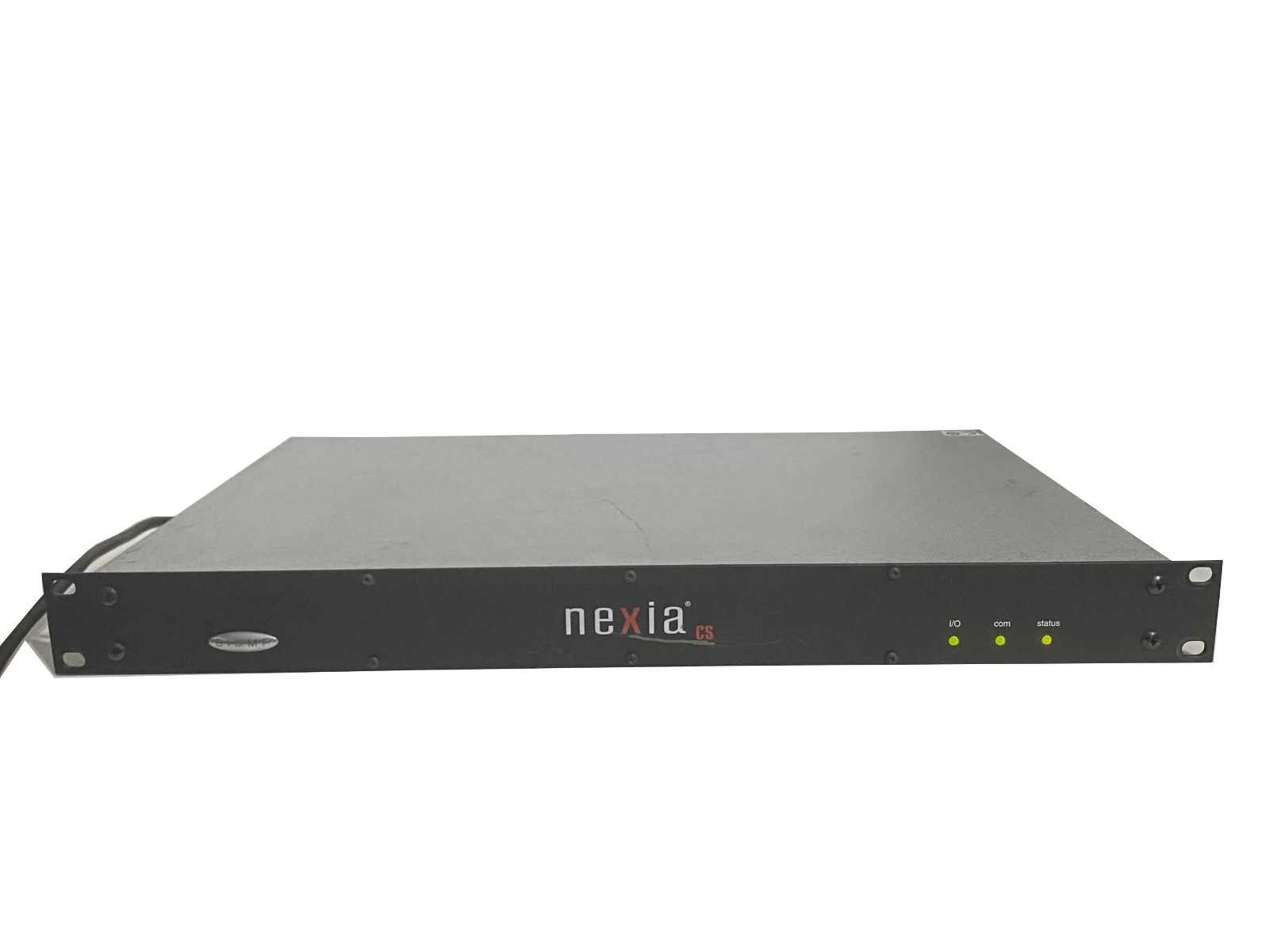 Biamp Nexia CS Conference System DSP Audio Processor 10 Input 6 Output Turns On