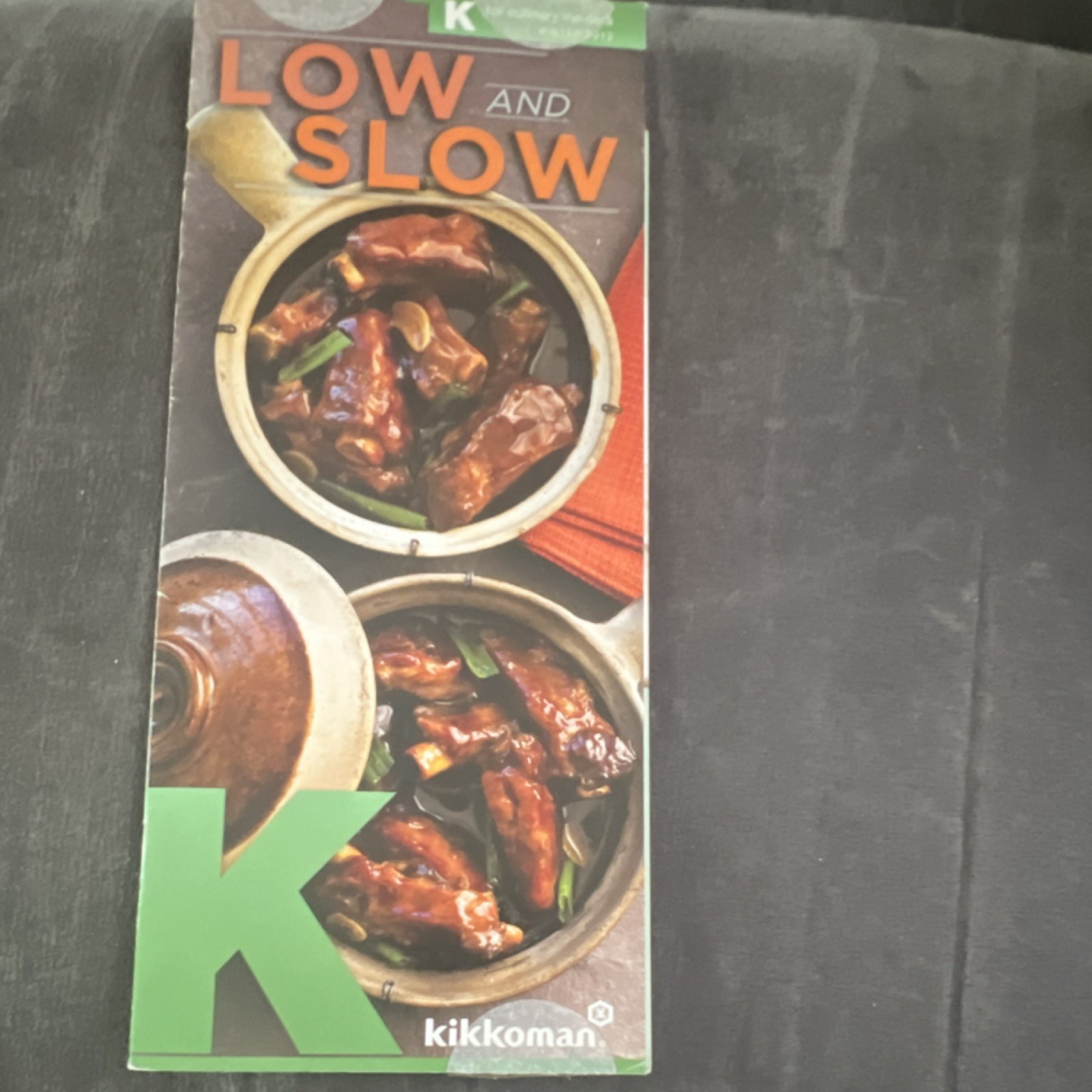 Kikkoman Low and Slow Recipe Booklet Cooking Guide Tips for Recipes Winter 2012