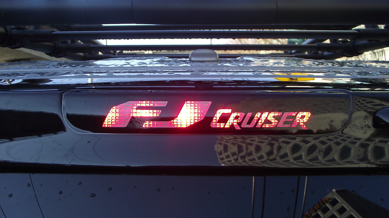Toyota FJ Cruiser 3rd brake decal overlay 07 08 09 2010 2011 2012 2013 2014 5