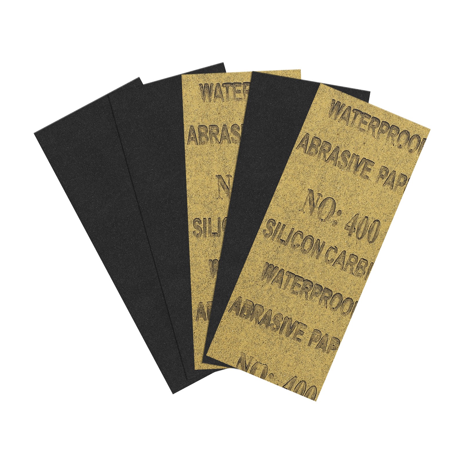 5pcs Sand Papers - [3.6 x 9 Inch x 400 Grits] Sandpaper Sheets
