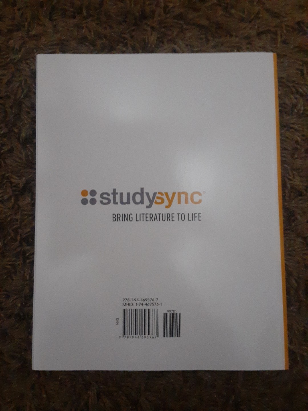 Study Sync, Grade 6, Unit 4, Reading and Writing Companion, Personal Best, New