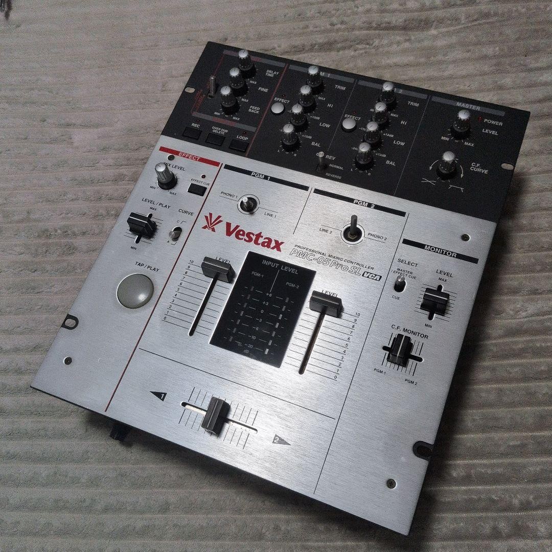 Vestax PMC-05 Pro SL VCA with original adapter, working condition.