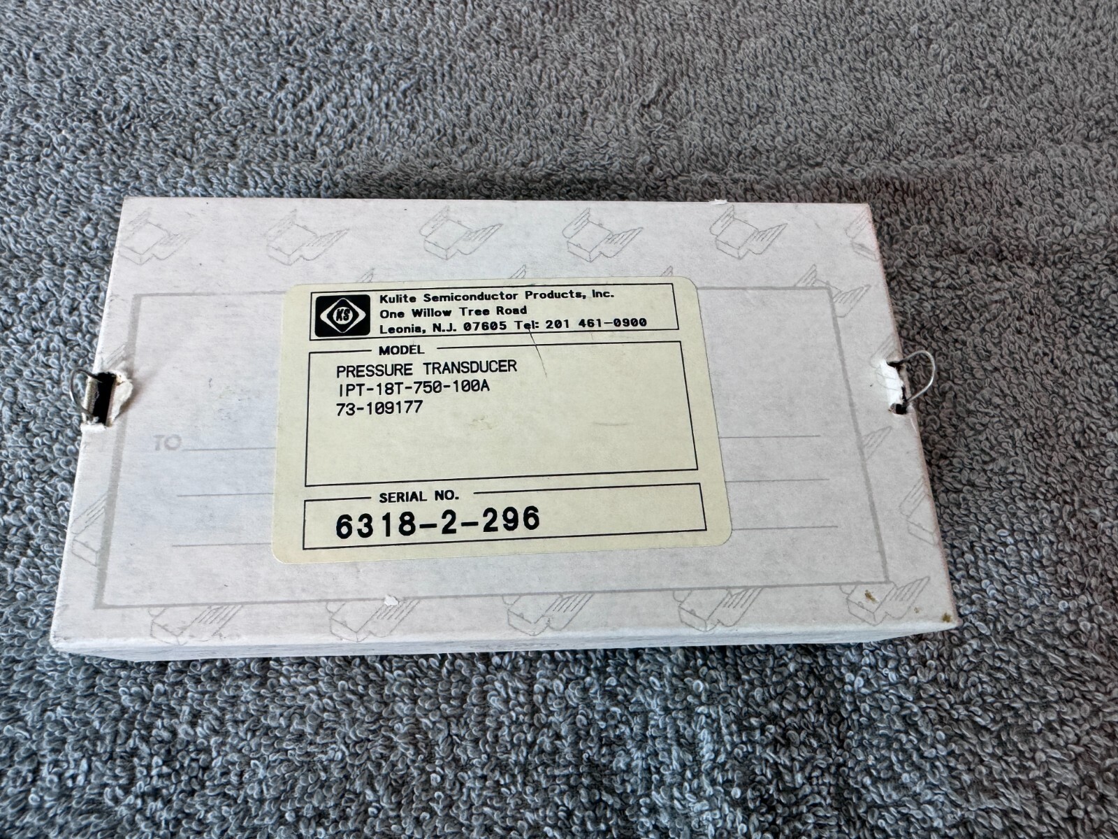 Kulite Semiconductor IPT-18T-750-100A Pressure Transducer