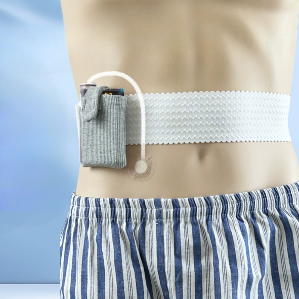 Insulin Pump Waist Belt Armband with Pocket for Diabetic Supplies Breathable