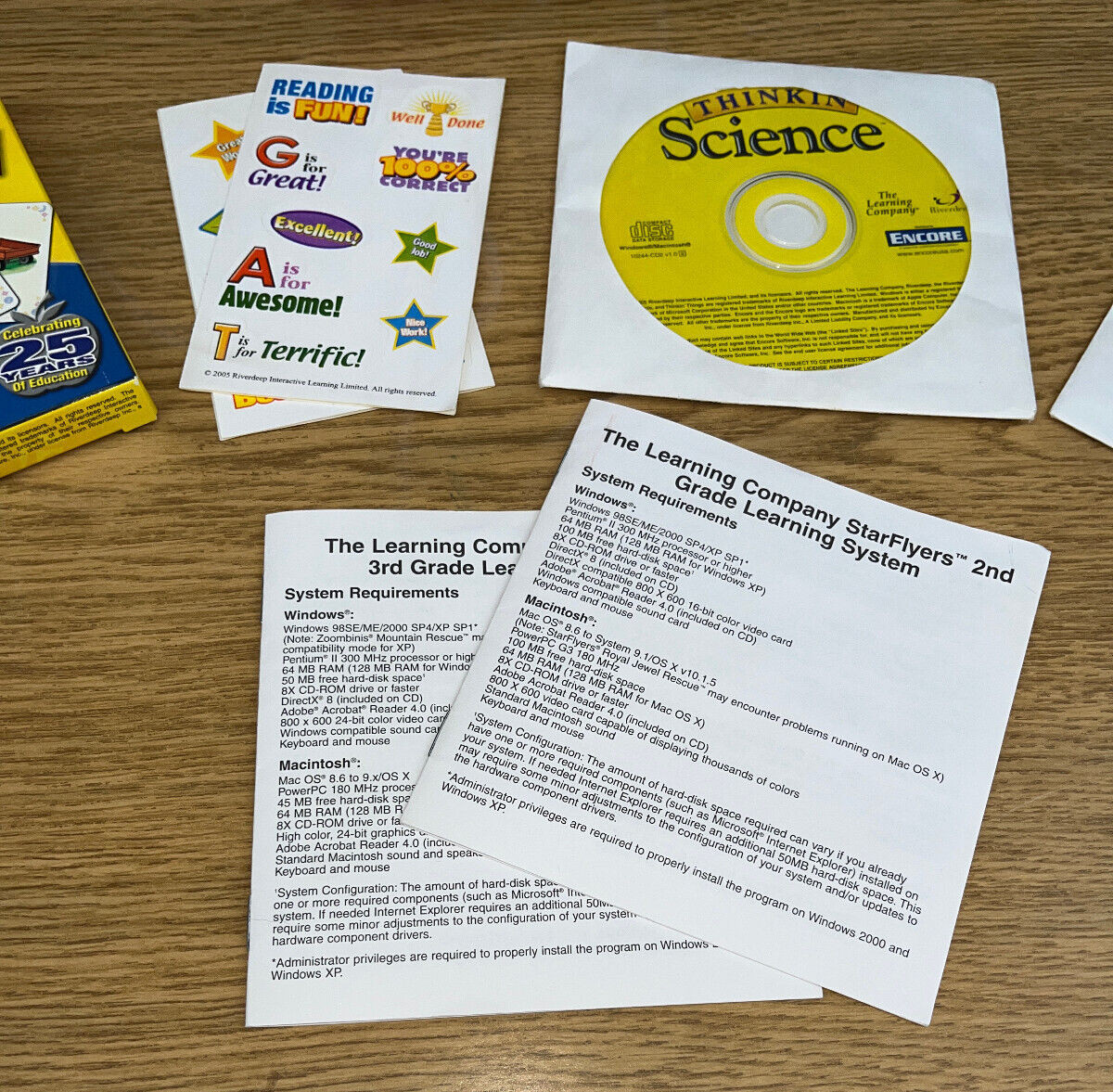 Zoombinis 3rd Grade (Ages 7-9) Learning Set (Math Flashcards, Science, Stickers)