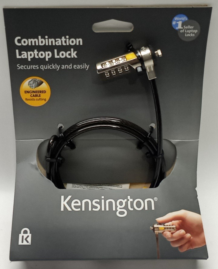 NEW SEALED Kensington Combination Laptop Lock A1134A N2062 C0