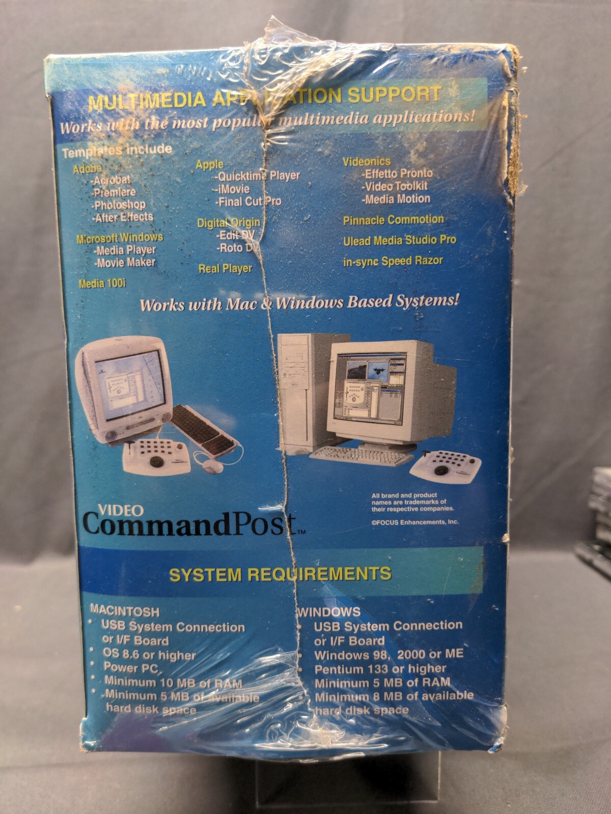 Videonics Focus Command Post CP1 CP-1 Media Controller NOS