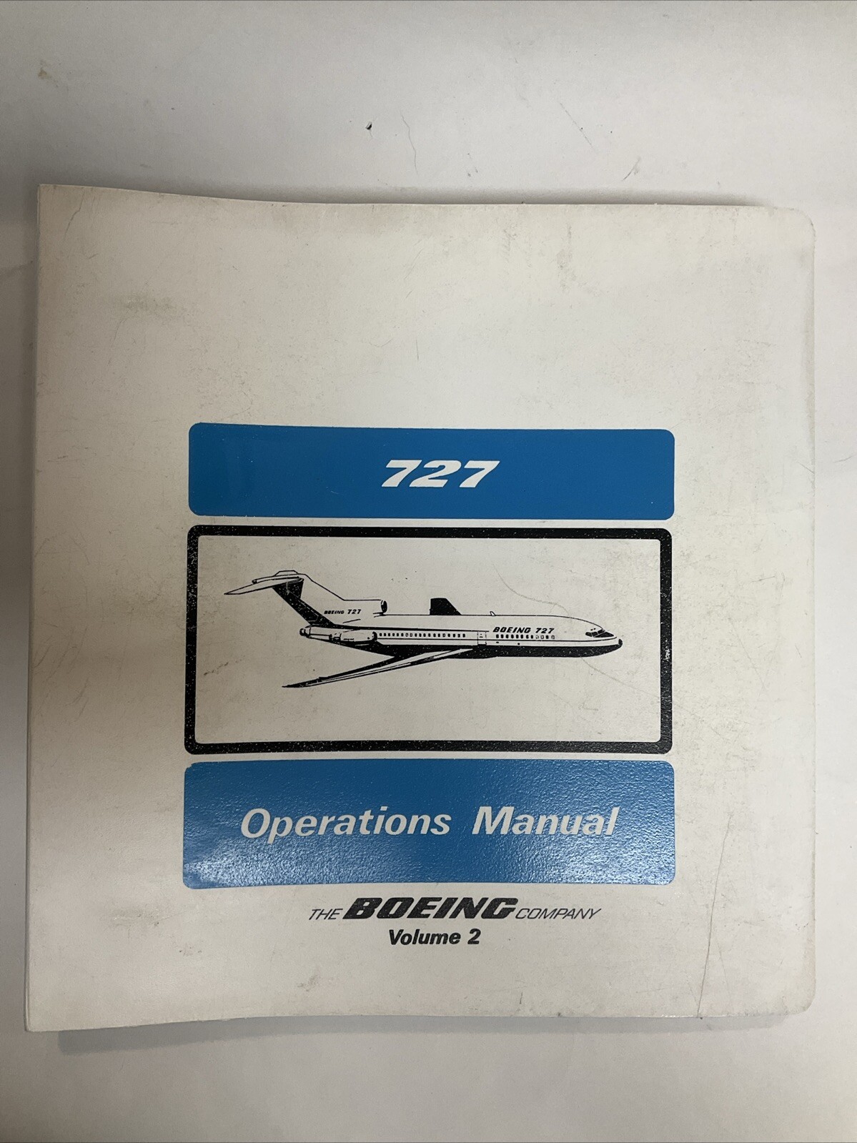 727 BOEING Operations Manual Volume 2 The Boeing Company - 1970's