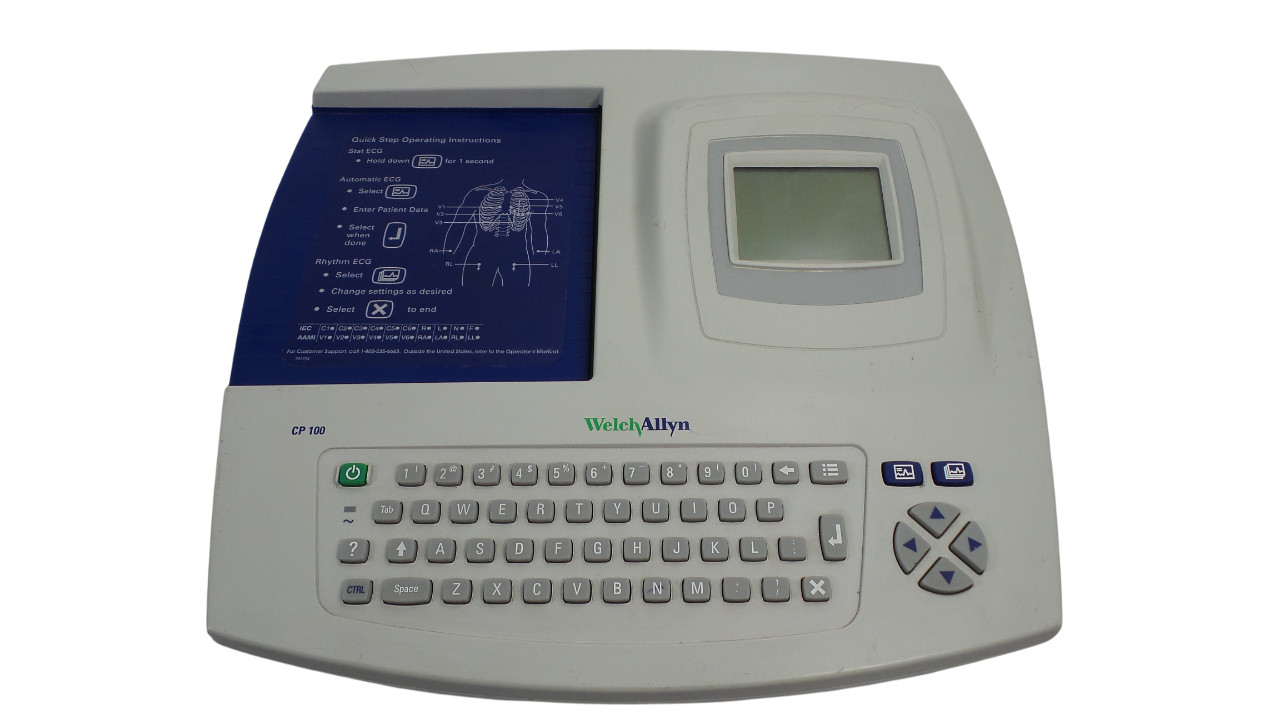 Welch Allyn CP 100 ECG/EKG Machine CP1A - Free Shipping