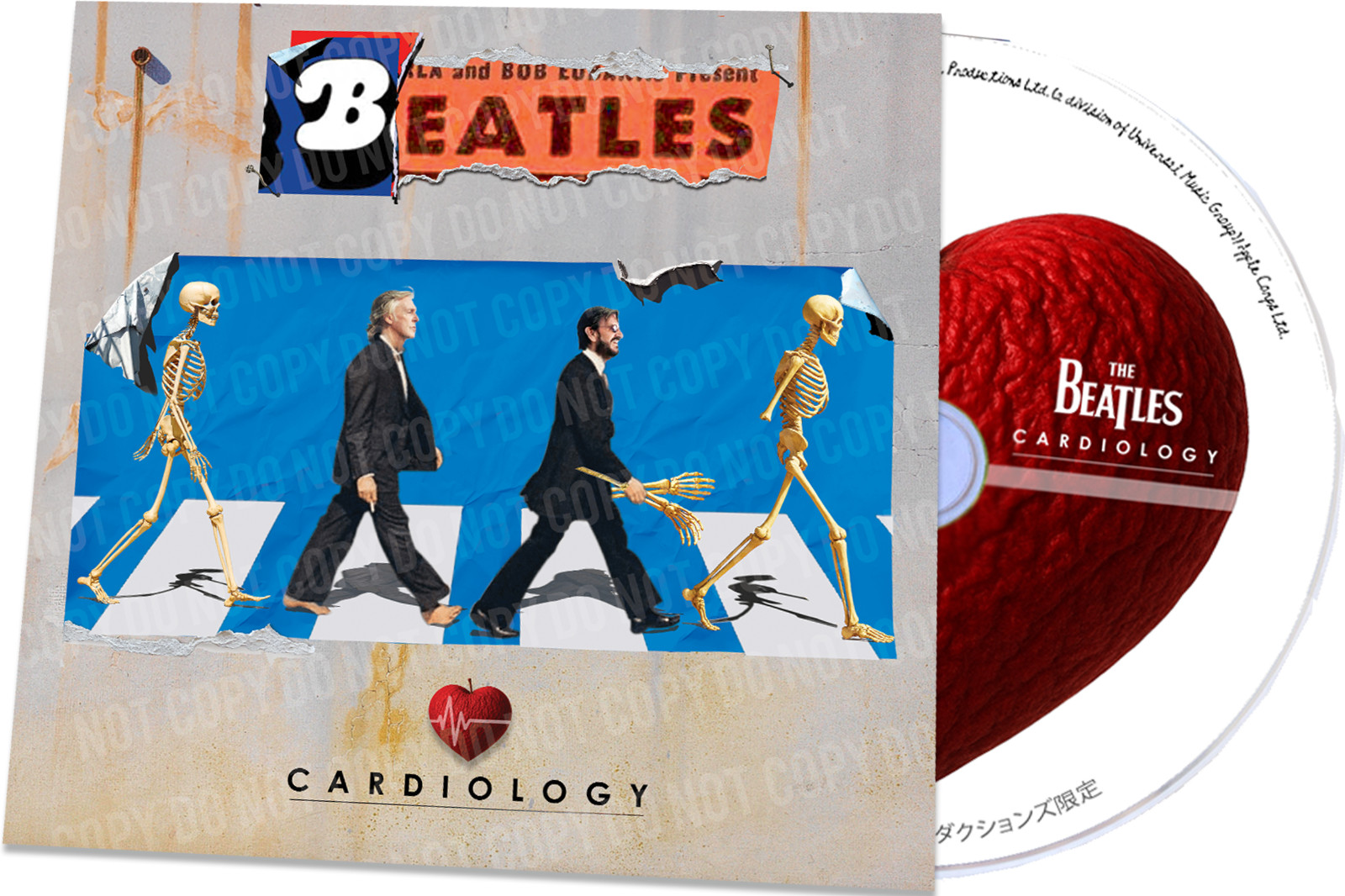Beatles CD 2025 rejected Japan radio promo CARDIOLOGY w/ songs from Anthology 4
