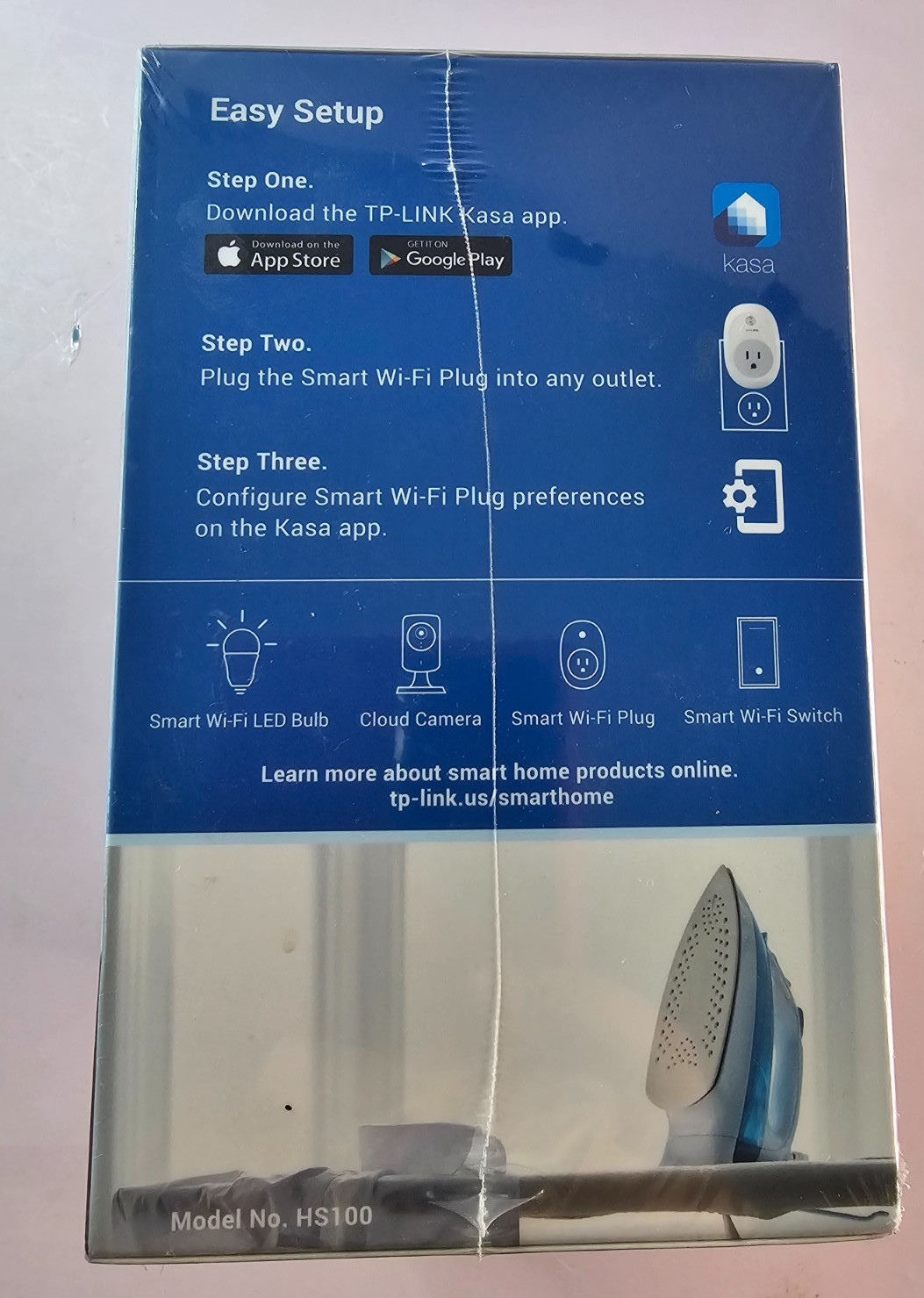 TP-LINK Smart Wi-Fi Plug Home Office HS100 Outlet (Never Used)