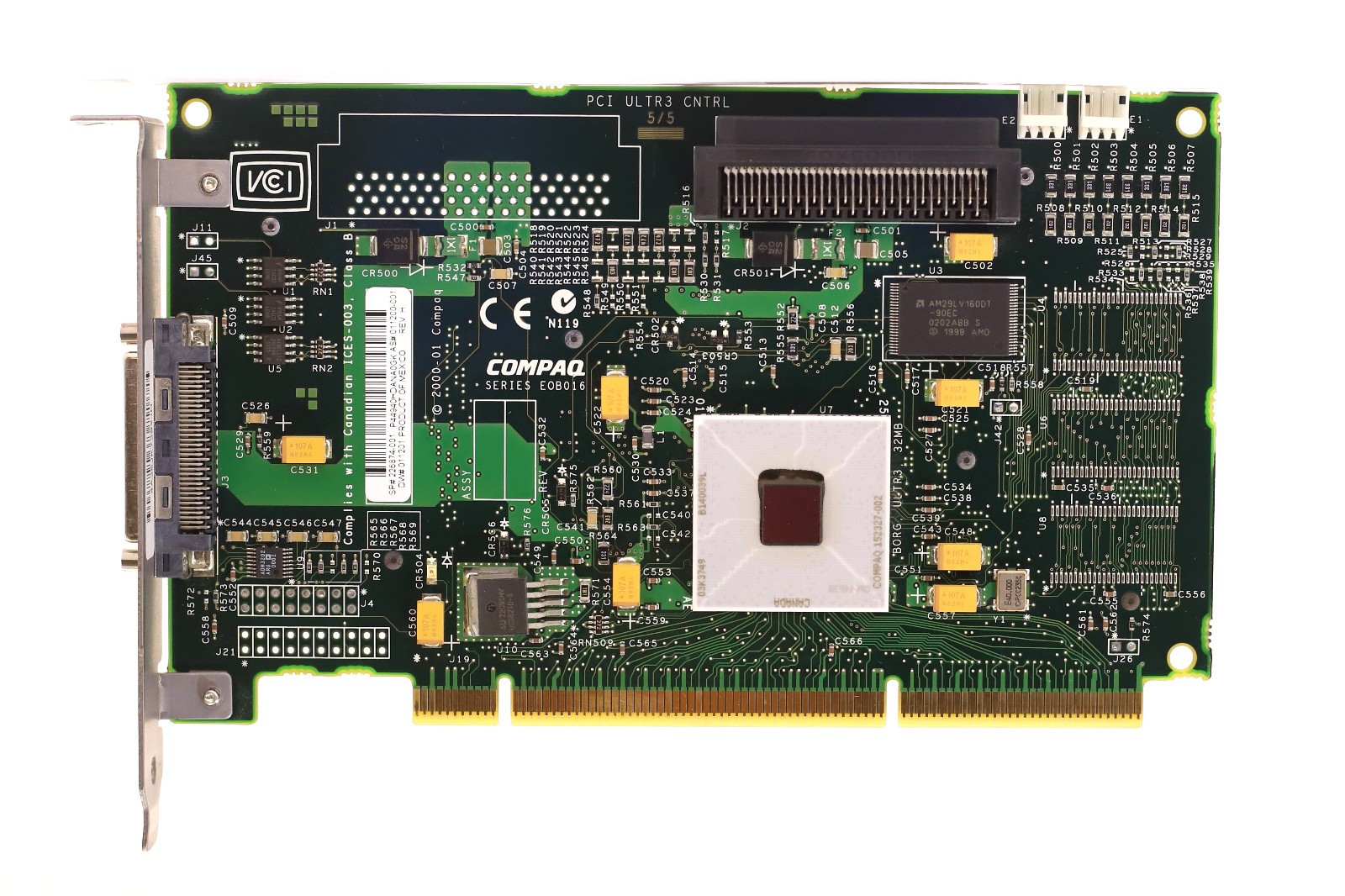 HP Compaq Smart Array 532 SCSI PCIe RAID Controller Card P/N: 226874-001 Tested