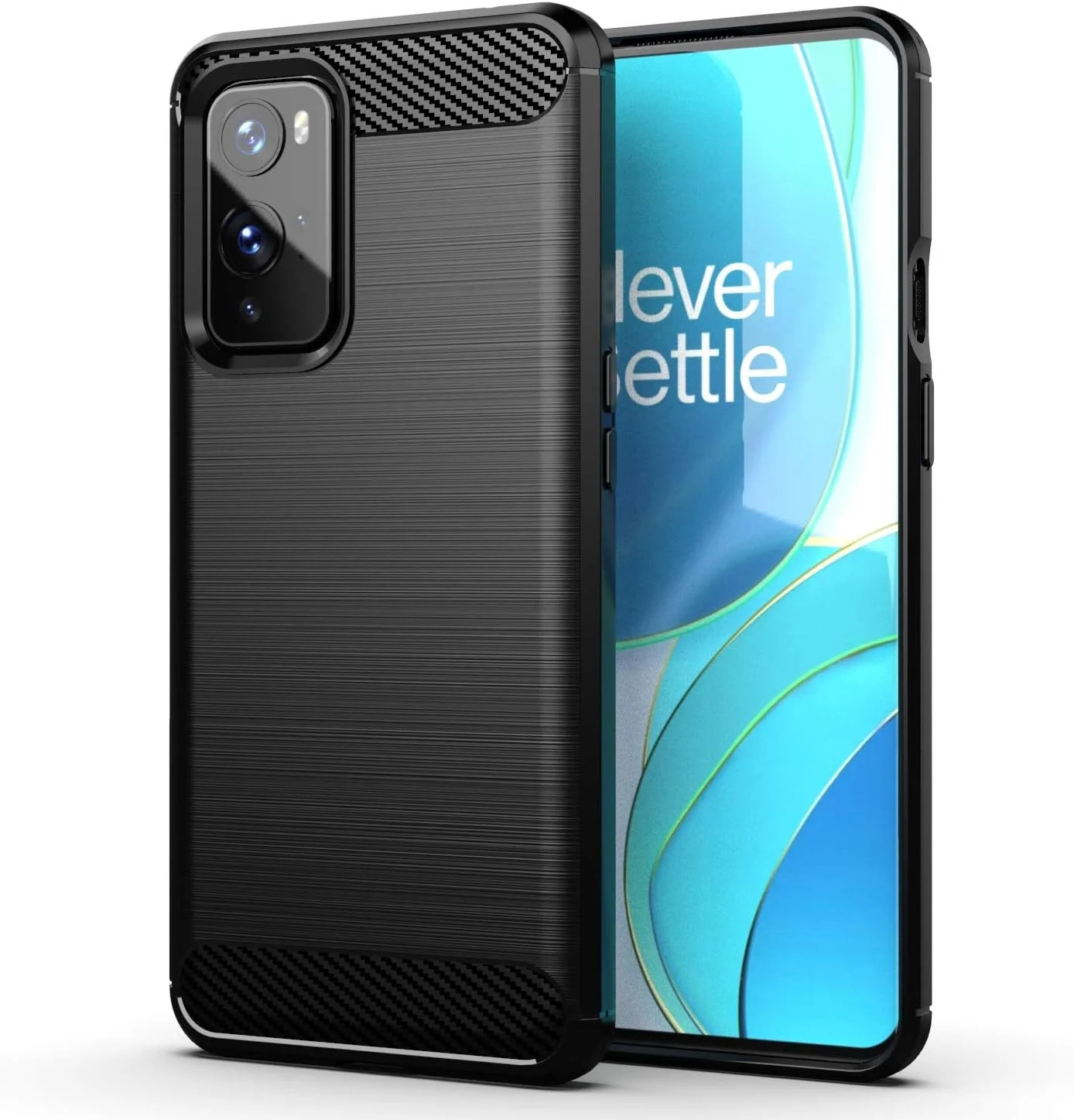for Oneplus 9 5G Phone case,1+9 5G Case Shockproof, Scratch Resistant Carbon Fib