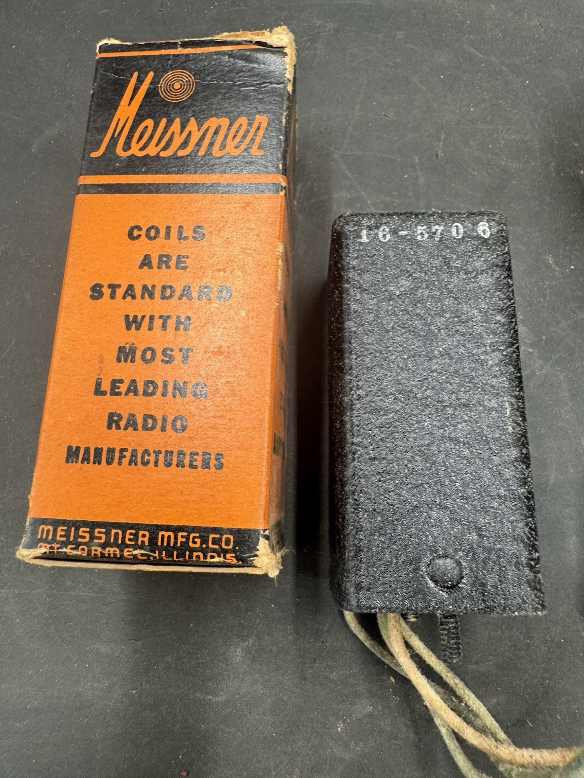Meissner 16-5706 Standard Size Output IF Transformer 262kHz