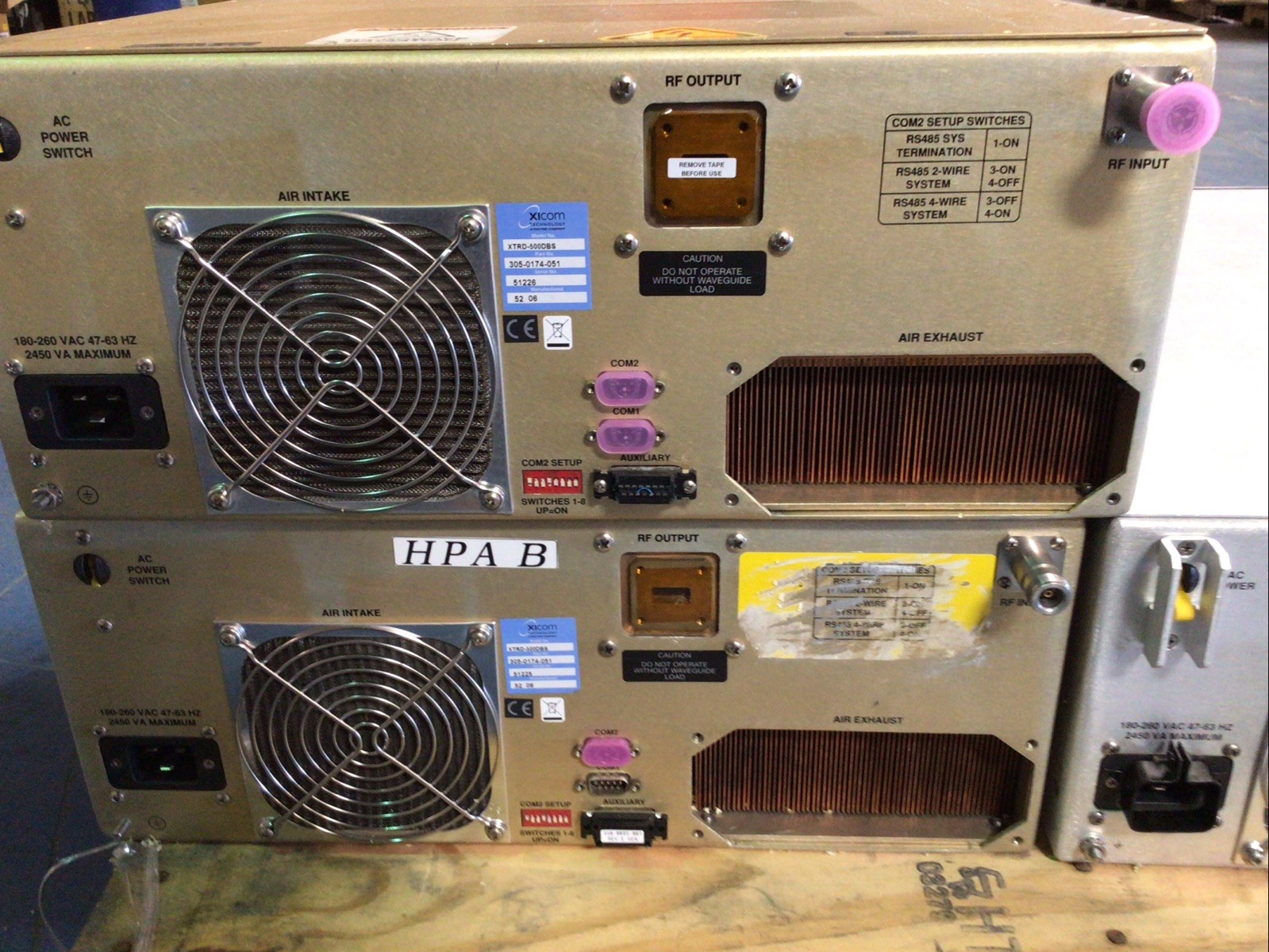 Xicom XTRT & 2 XTRD 500 dbs Pallet