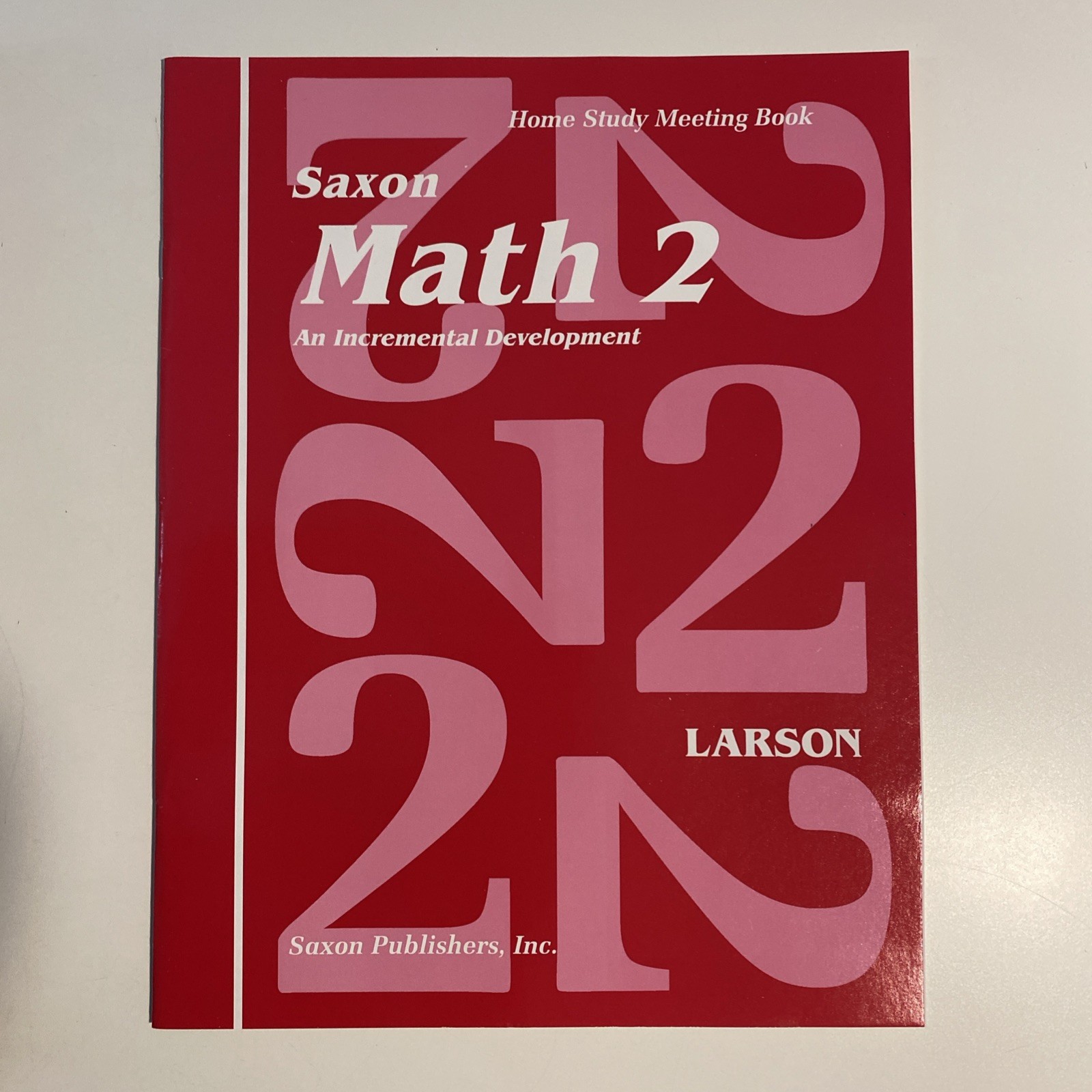 # Saxon Math 2 set-Teacher's manual, 2 workbooks, flashcards, home study book