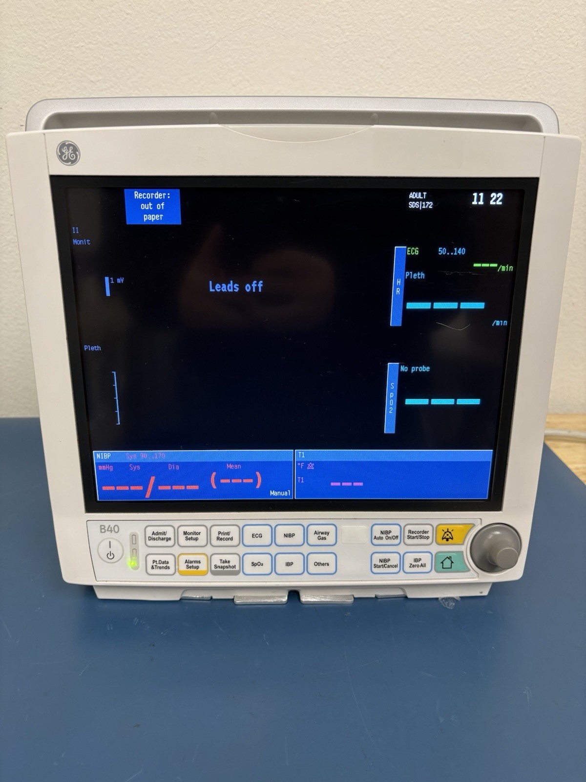 GE B40 Masimo Patient Monitor