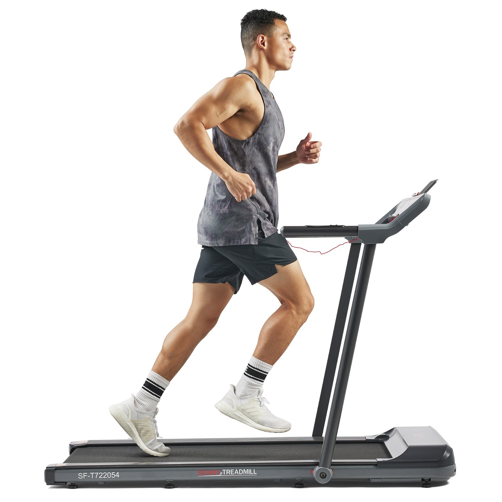 Sunny Health & Fitness Pegasus Smart 20" Wide Belt Treadmill - SF-T722054