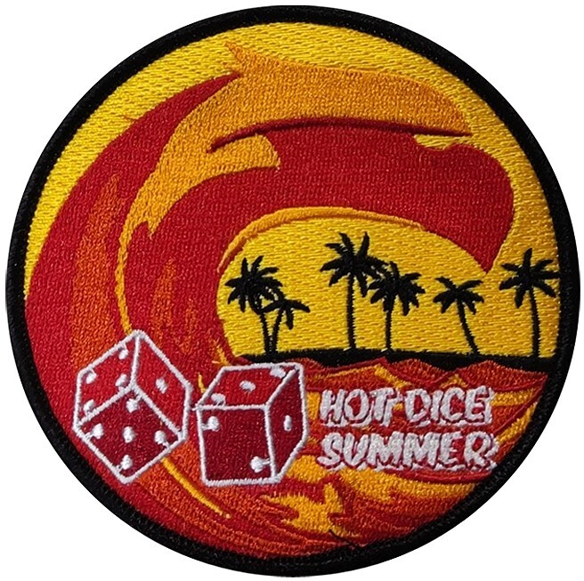 USAF 90th FIGHTER SQUADRON – IRON RIPTIDE 2023 & RED FLAG ALASKA 2023-03 PATCH