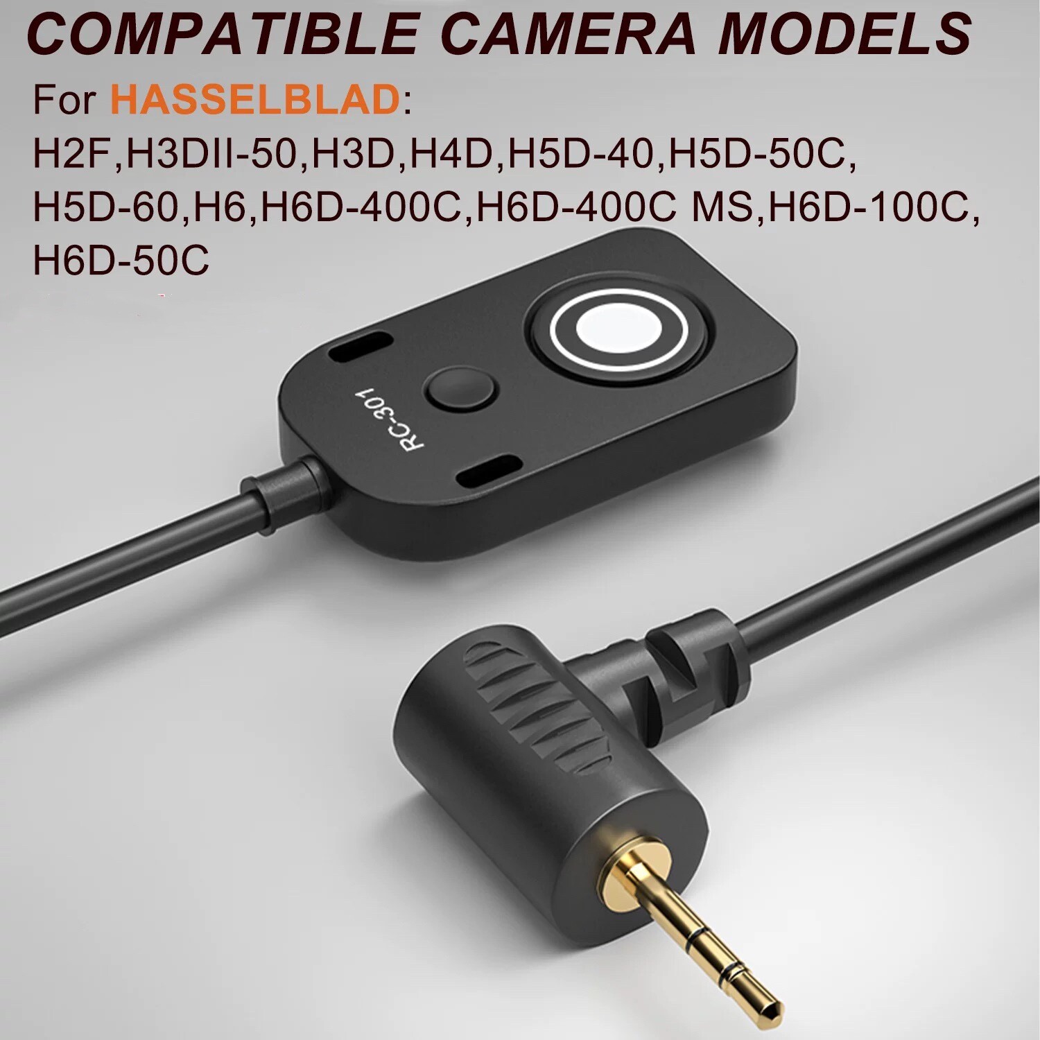H Remote Shutter Release Cable Cord for Hasselblad H2F,H3DII,H4D,H5D-40,H6