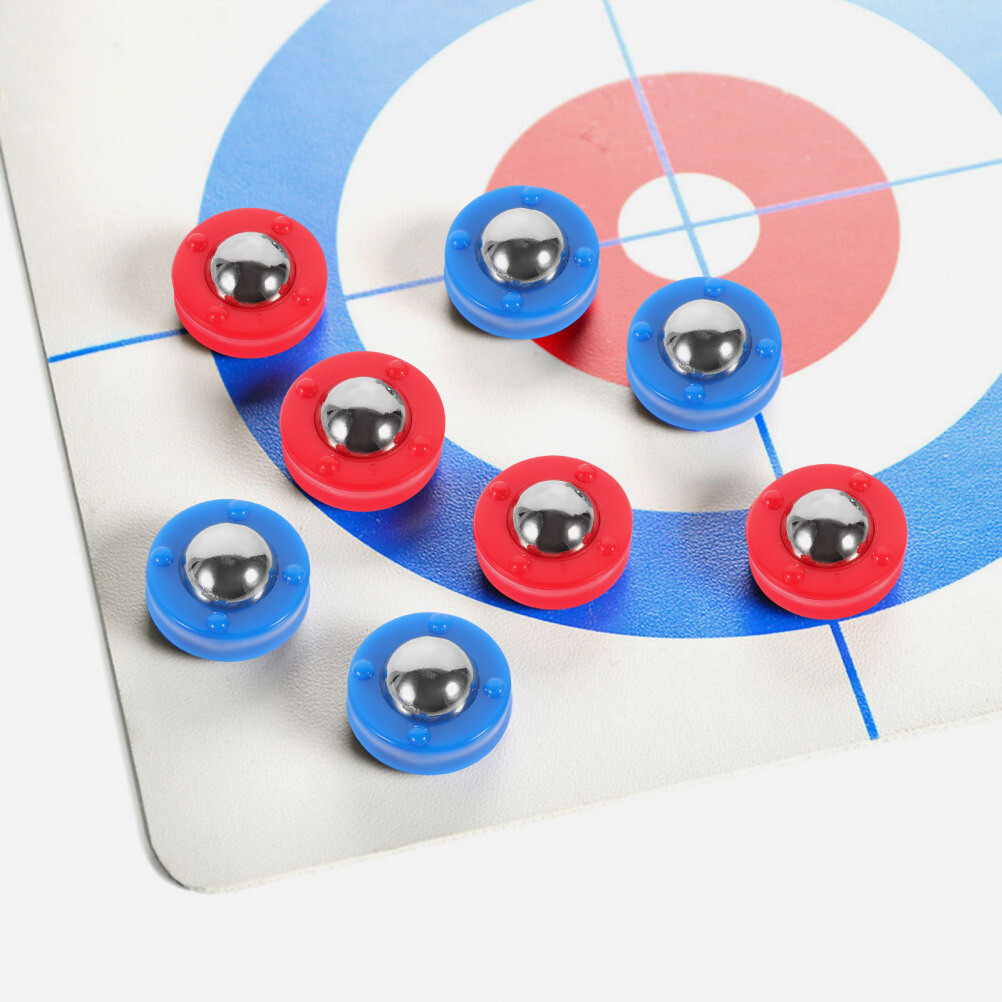 8PCS Shuffleboard Curling Accessories Creative Attractive Shuffleboard Beads