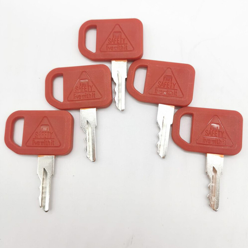 5 PCS T209428 KV13427 Keys for JD Compact Track Loaders Skid Steer JDS